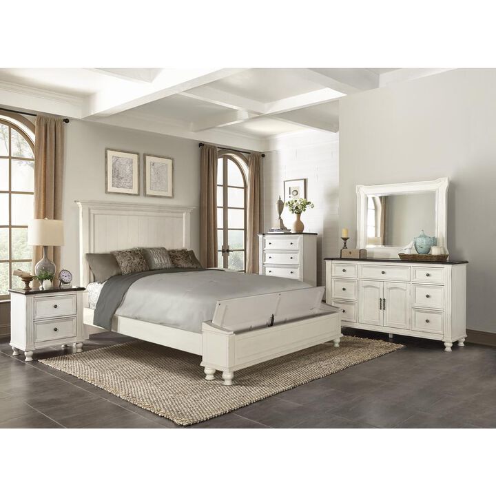 Sunny Designs Eastern King Bed with Storage