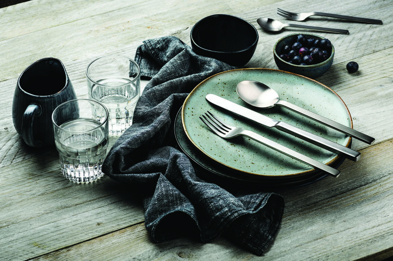 Stile By Pininarina 20-Piece Flatware Set in Ice