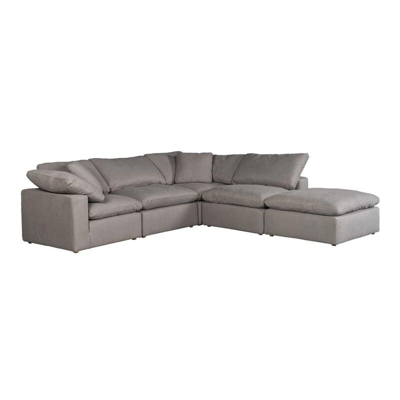 Dream Living Light Grey Modular Sectional, Belen Kox