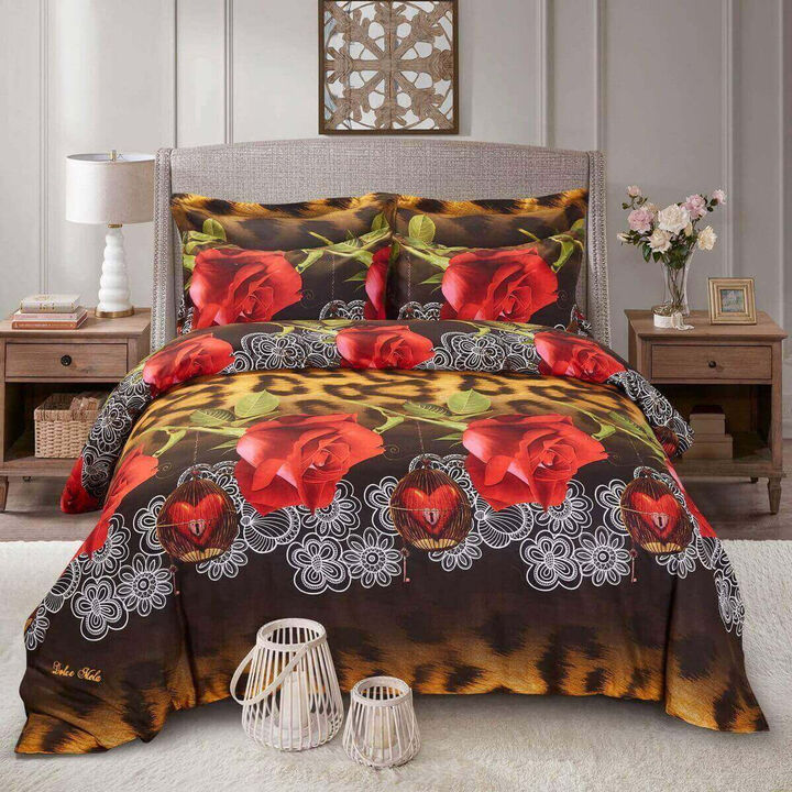 Dolce Mela Duvet Cover Set- Passion