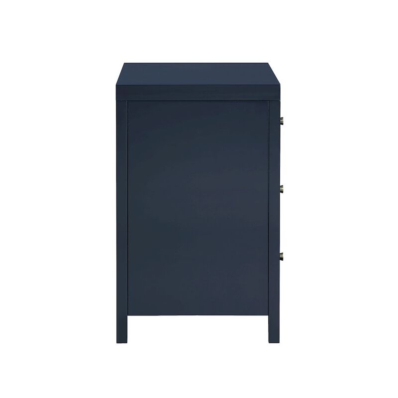 Comfort Pointe Nolan 3-drawer Nightstand - Midnight Blue