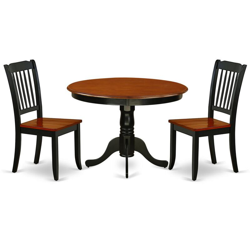 Dining Room Set Black & Cherry