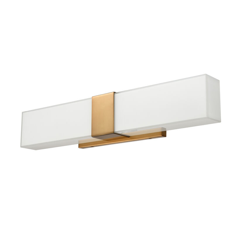 Reciprocate 25'' Wide 2-Light Gold Vanity Light