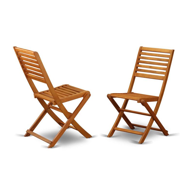 Wooden Patio Set Natural Oil