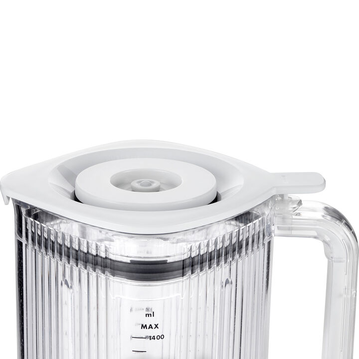 ZWILLING Enfinigy 48-oz Power Blender Jar with Cross Blade and Vacuum Lid - White