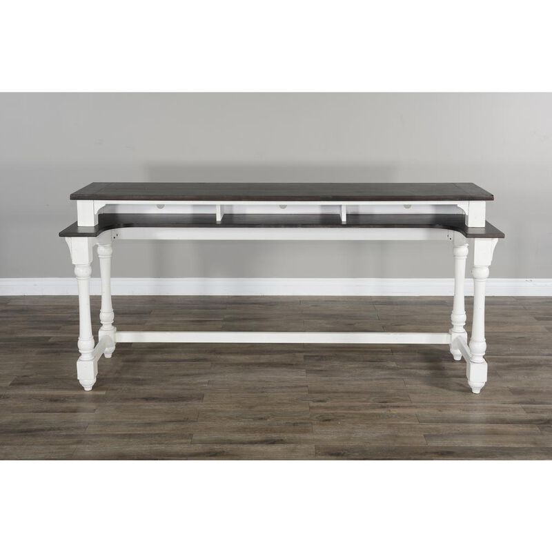 Sunny Designs Carriage House Console Bar Table
