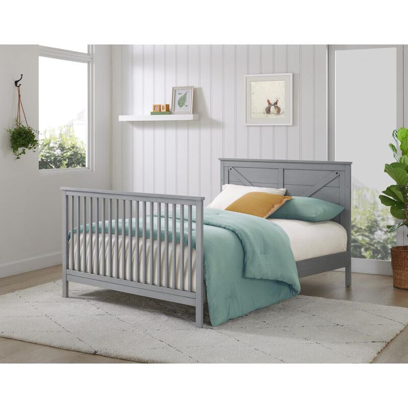 Oxford Baby Montauk Conv Kit Farmhouse Gray