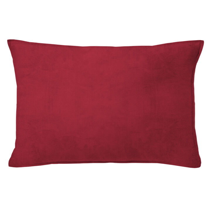 6ix Tailors Fine Linens Vanessa Red Decorative Throw Pillows