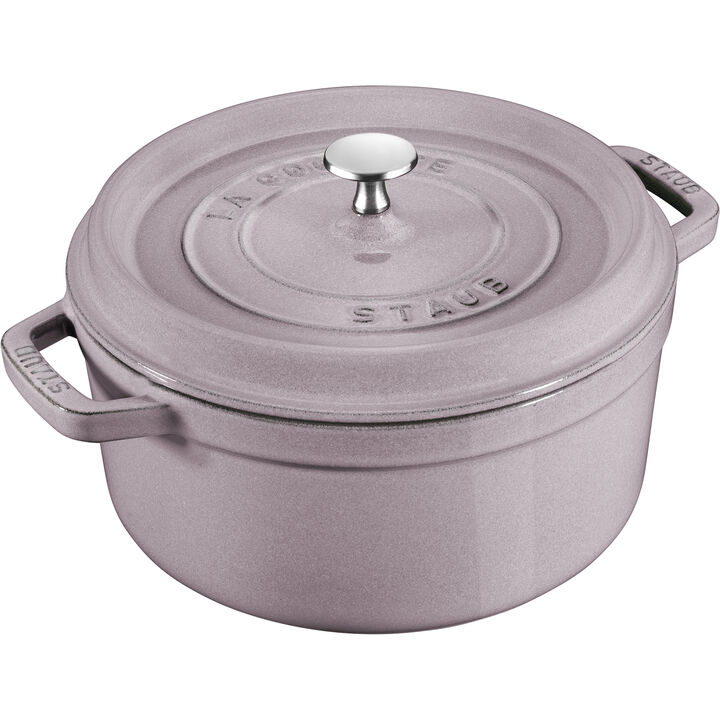 Staub Cast Iron 7-qt Round Cocotte - Basil