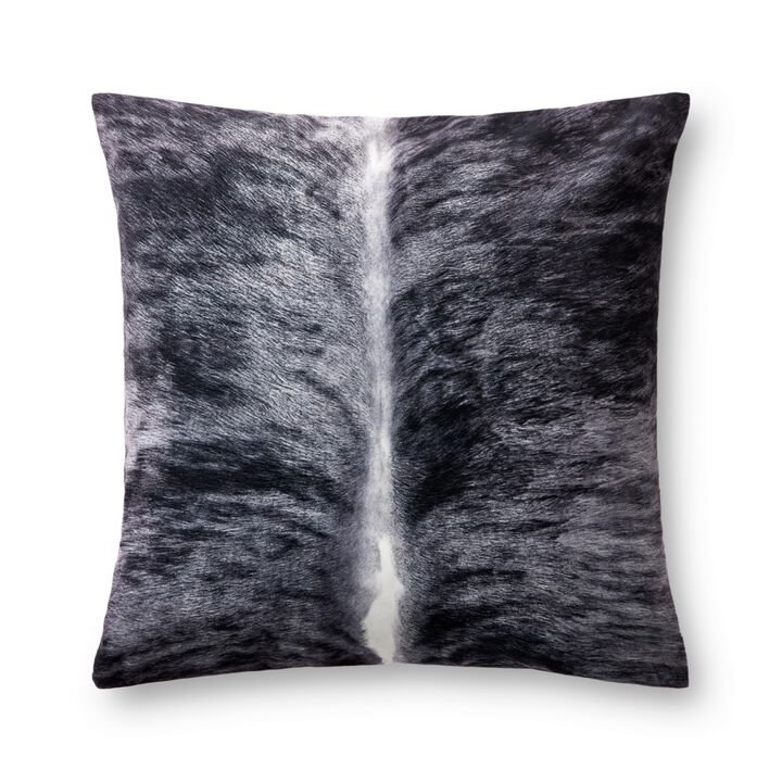 P0979 Charcoal 22"x22" Down Pillow