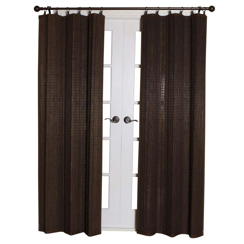 Versailles Patented Ring Top Bamboo Panel Series Panel - 40x84", Colonial