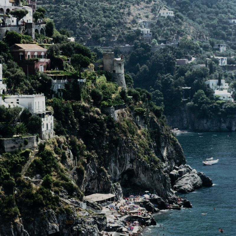 Beach In Positano