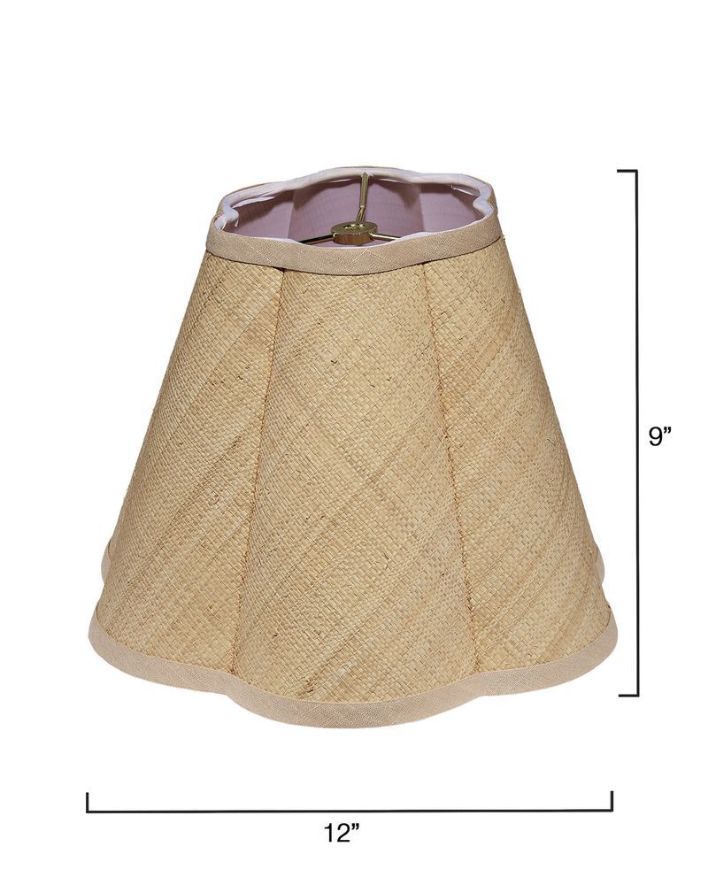 Scalloped Lamp Shade