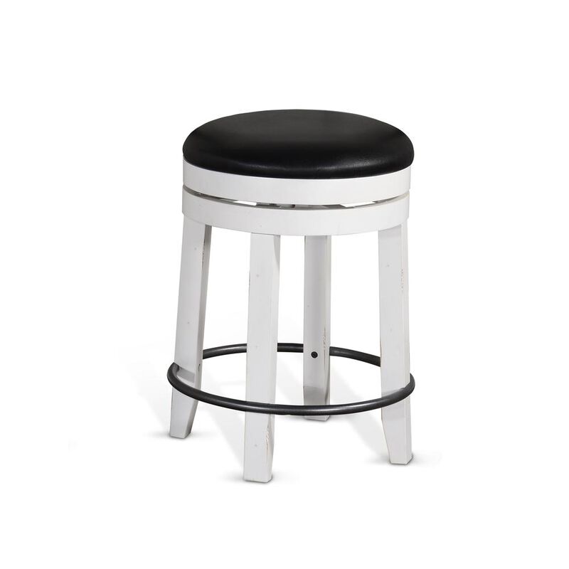 Sunny Designs Counter Swivel Stool, Cushion Seat