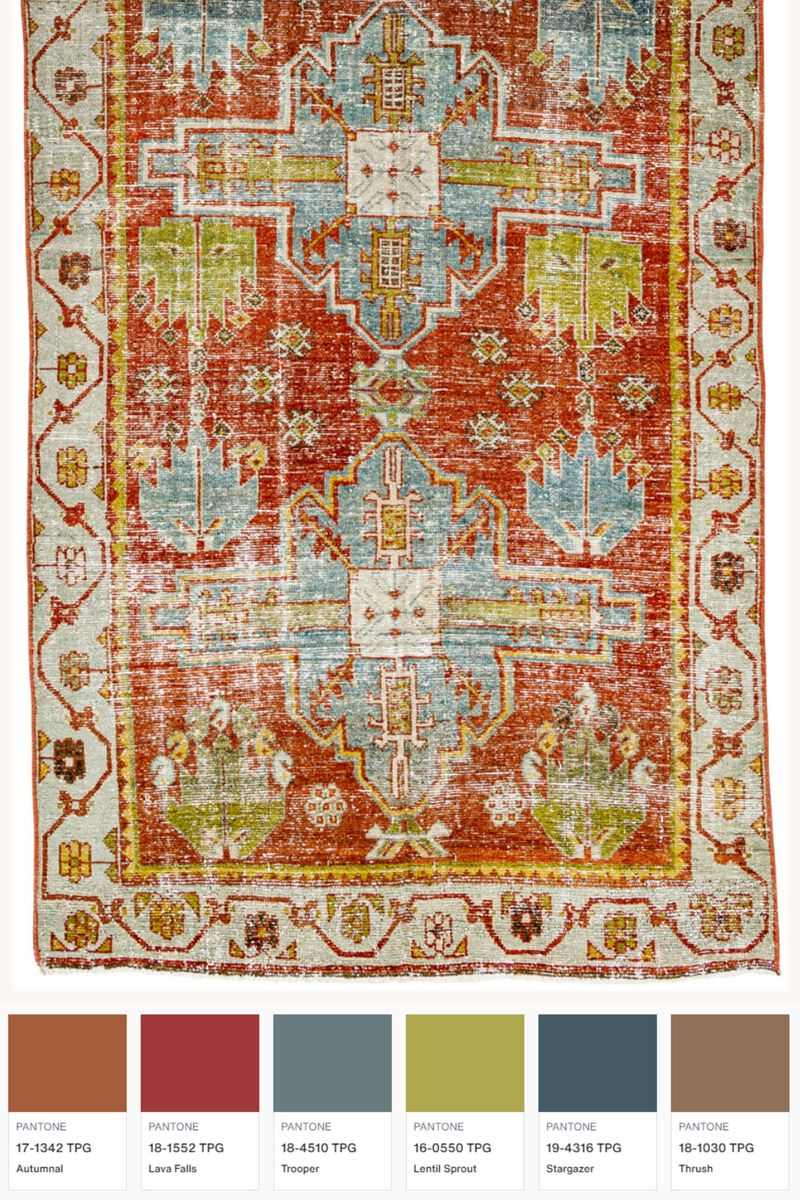 District Loom Antique Heriz Runner Rug-Dahl