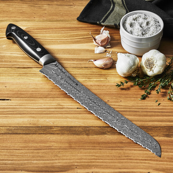KRAMER by ZWILLING EUROLINE Damascus Collection 9-inch Bread Knife