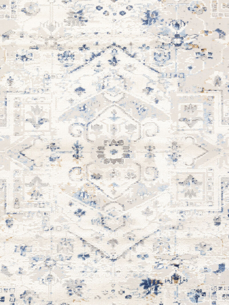 Pasargad Home Turkish Efes Design L. Grey Area Rug- 8' 6" X 11' 6"