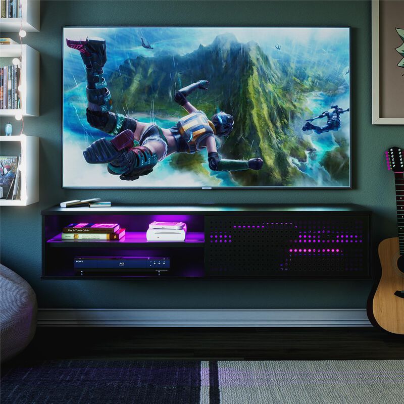 Glitch Floating TV Stand for TVs up to 60"