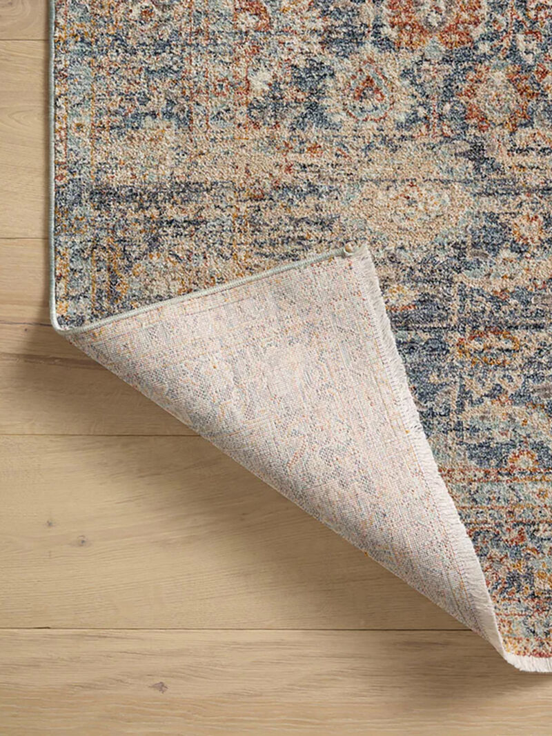 Blake BLA07 Navy/Multi 4' x 5'7" Rug