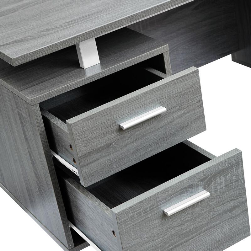 Modern Office Desk with Storage