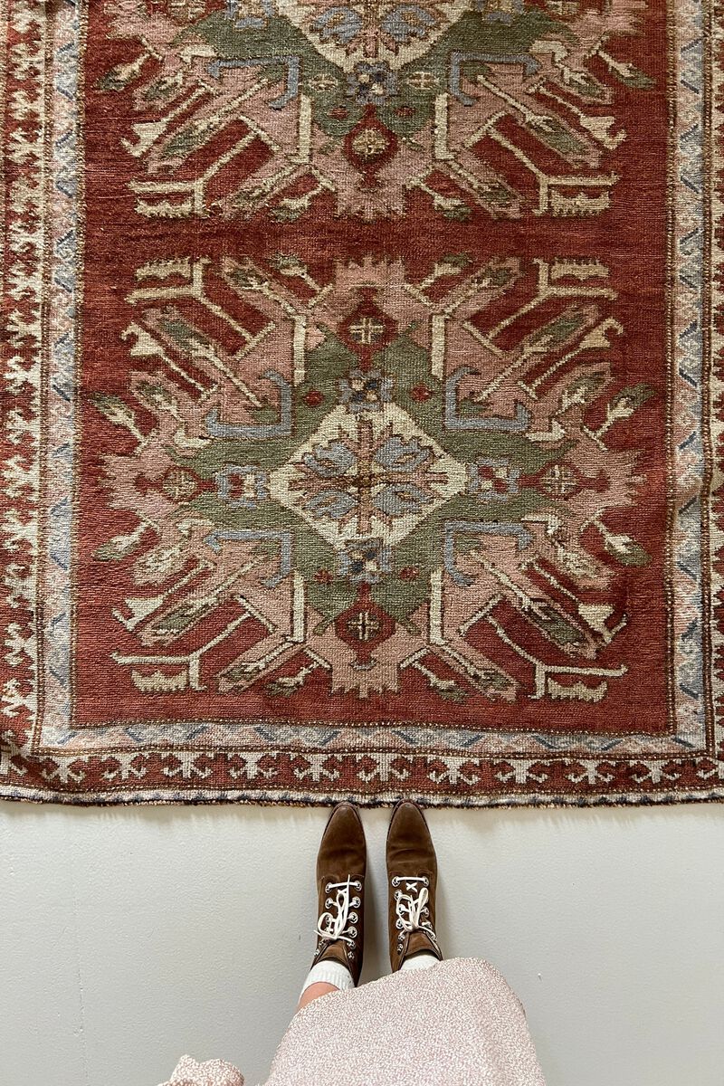 District Loom Vintage Kars scatter rug-Langston