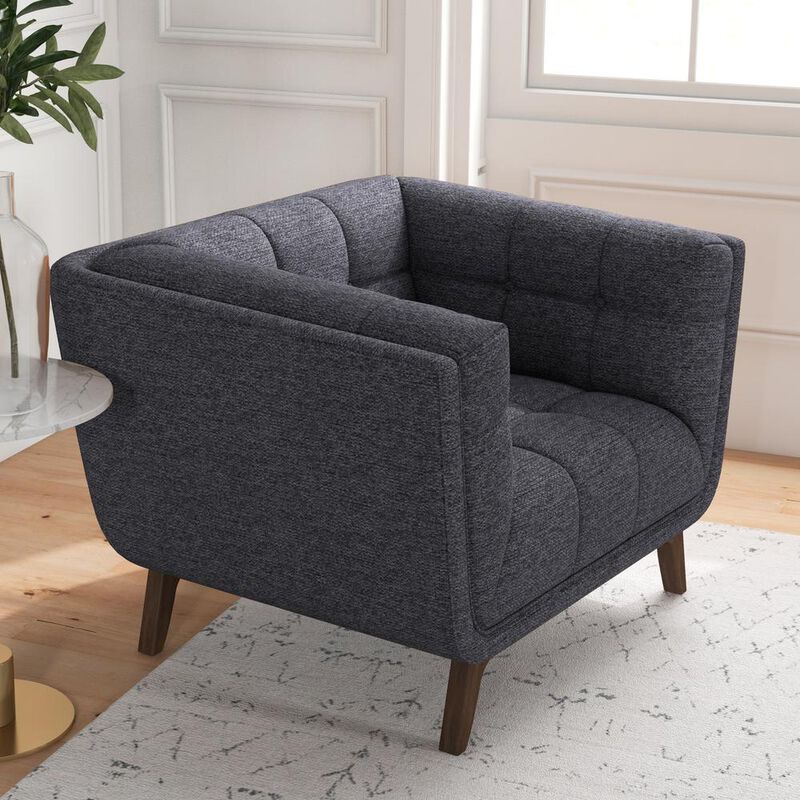 Ashcroft Furniture Co Addison Mid Century Modern Lounge Chair