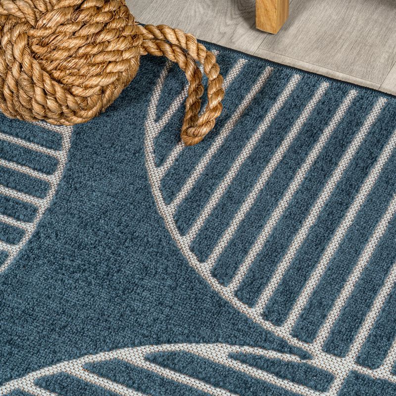 Nordby Geometric Arch Scandi Striped Area Rug