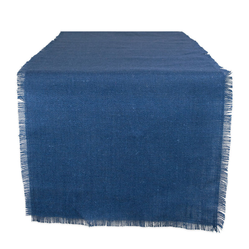 15" x 74" Contemporary Blue Table Runner