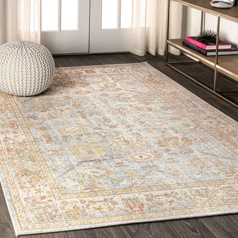 Alba Modern Faded Peshawar Area Rug