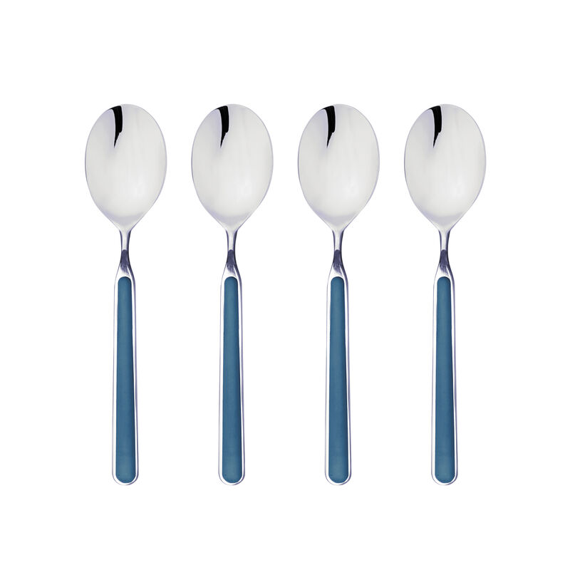 Fantasia 4-Piece American Coffee Spoon Set in Mustard