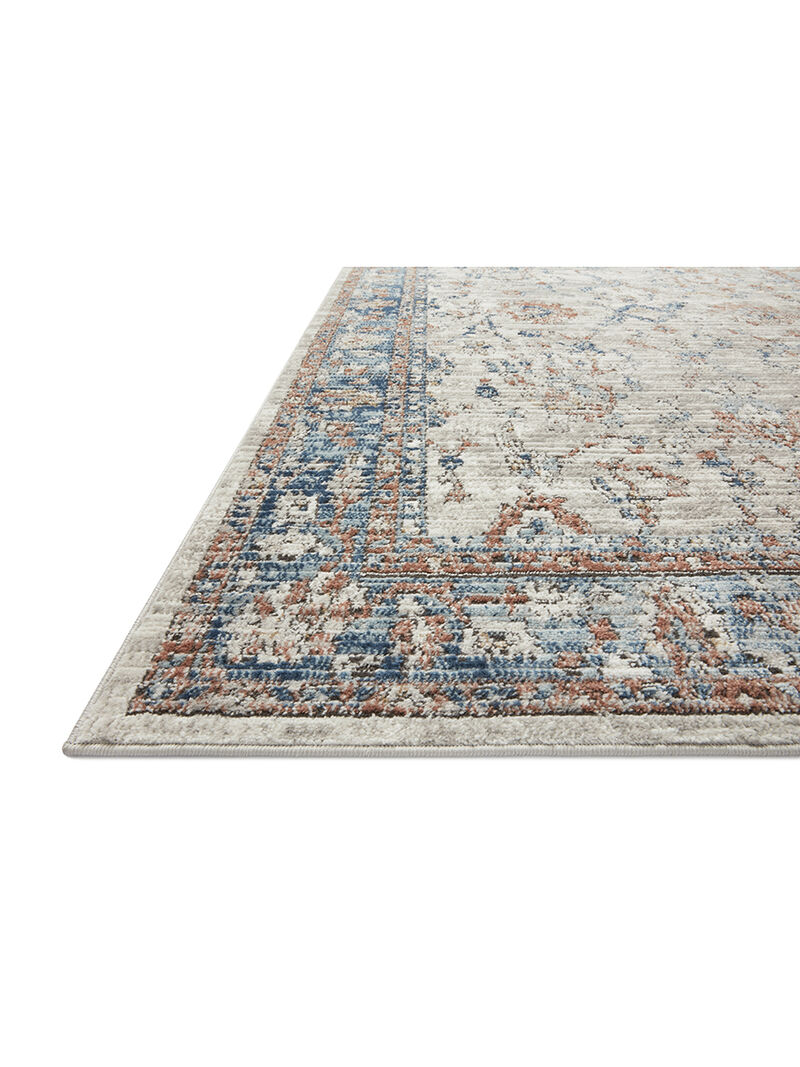 Bianca BIA05 Dove/Multi 6'7" x 9'2" Rug