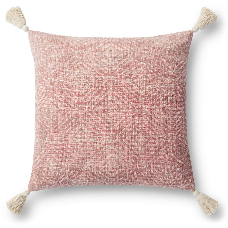 P0621 Pink 22"x22" Poly Pillow