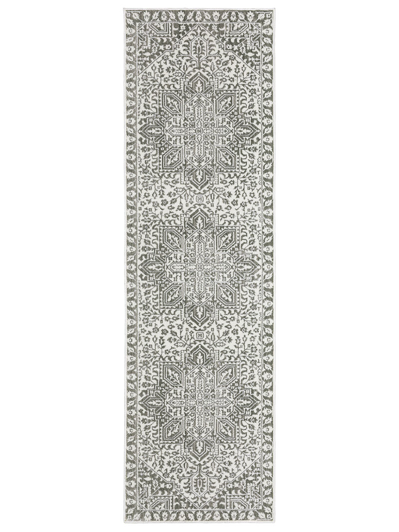 Montecito 2'3" x 7'6" Grey Rug