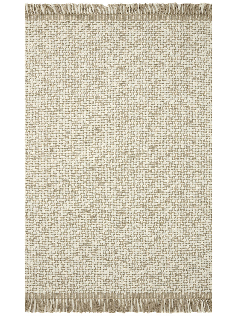YWSTN YEL01 Natural/Ivory 18" x 18" Sample Rug