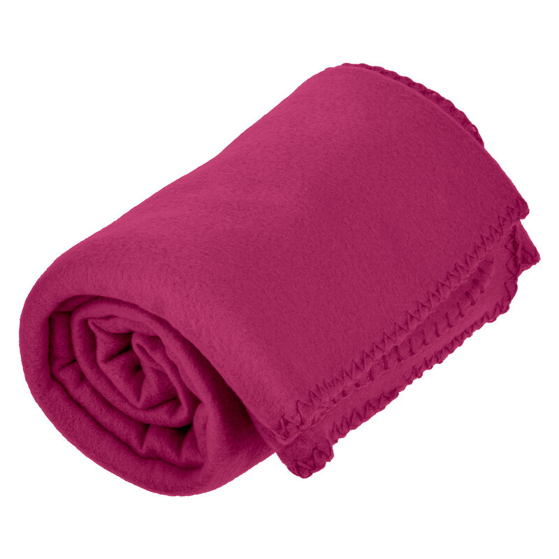 Versatile 50 x 60 Cozy Premium Fleece Throw Blanket - 12 Pack