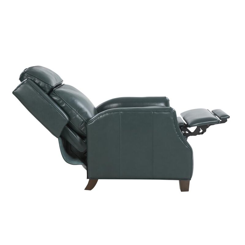 Barcalounger Nixon Recliner, Highland Emerald / All Leather