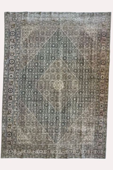 District Loom Vintage Persian Tabriz area rug-Chinook