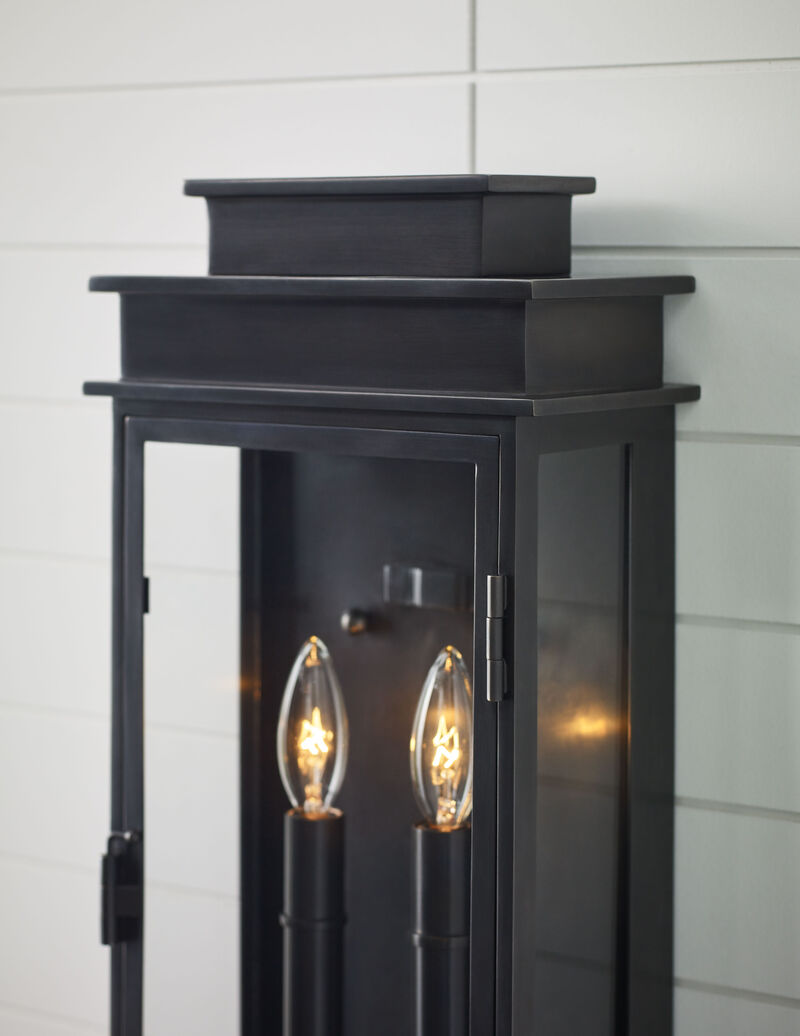 Linear Lantern Tall in Bronze