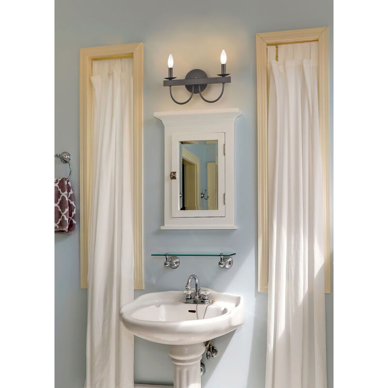 Williamson 14" Wide 2 Light Vanity