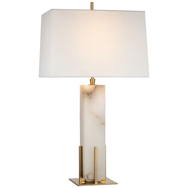 Gironde Large Table Lamp in Alabaster