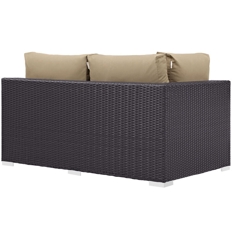 Modway - Convene Outdoor Patio Left Arm Loveseat