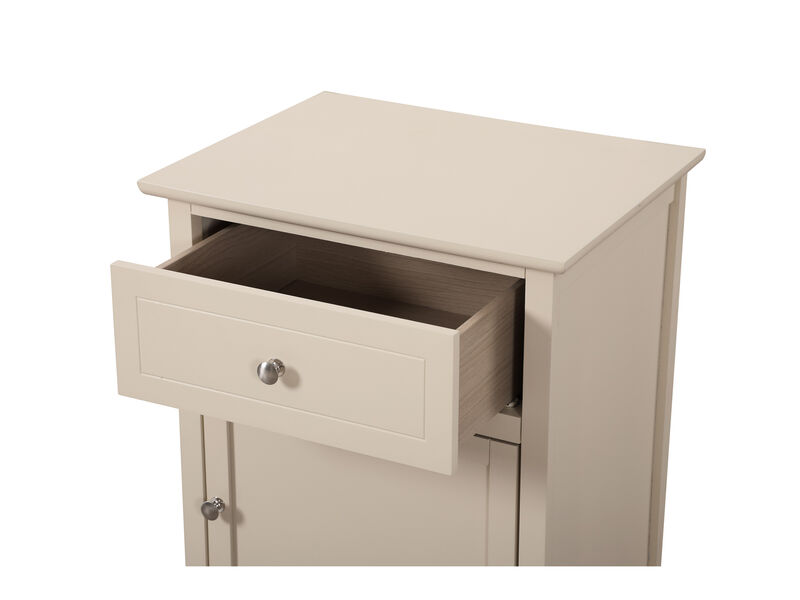 Lzzy 1-Drawer Nightstand (25 in. H x 15 in. W x 19 in. D)