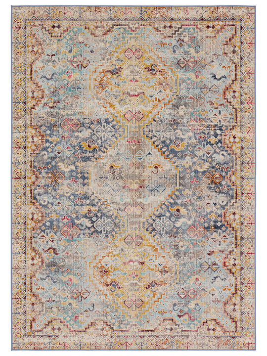 Bequest Esquire Blue 3' x 8' Runner Rug