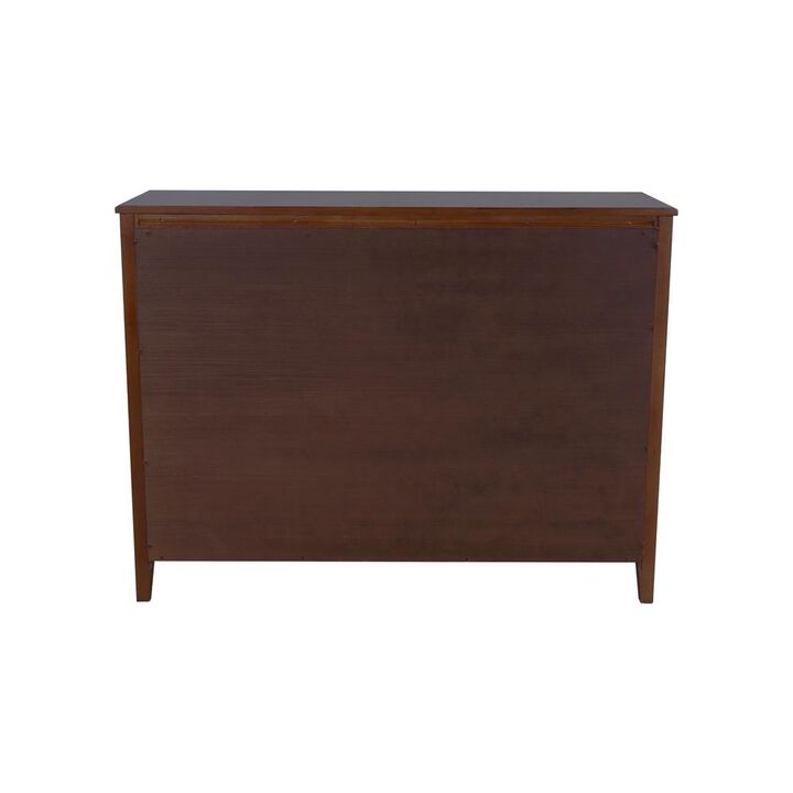 New Classic Furniture Furniture Bixby Traditional Solid Wood Server in Brown