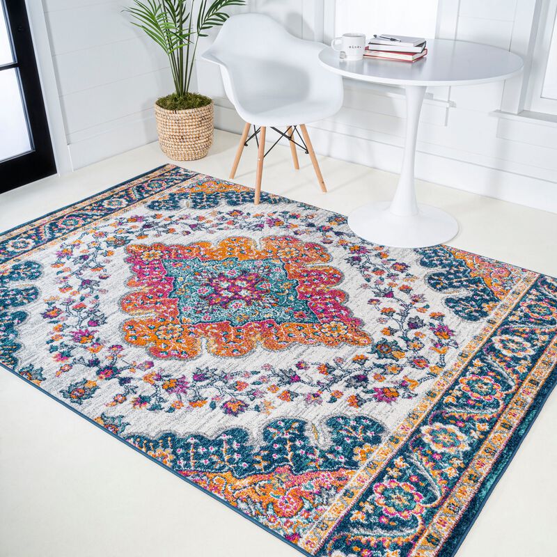 Bohemian Flair Boho Vintage Medallion Area Rug