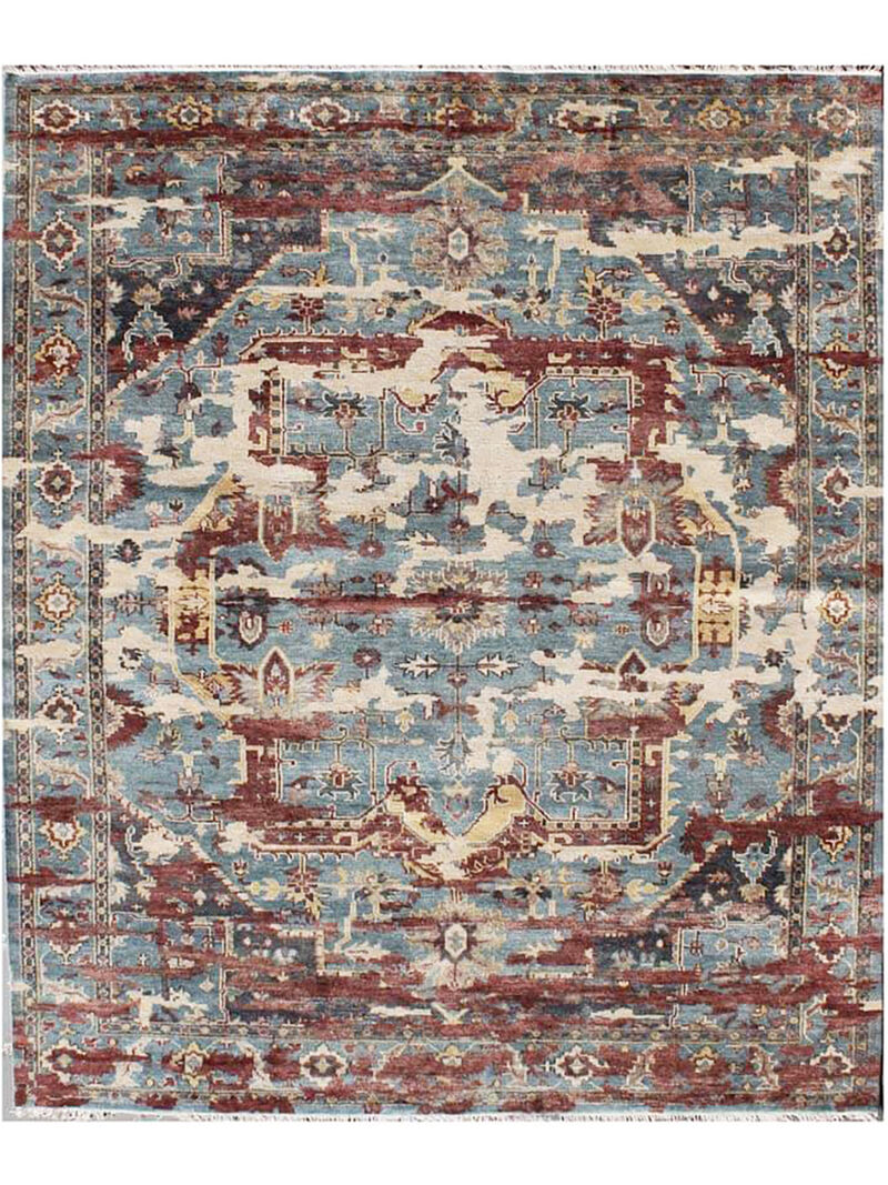 Polaris POL42541 Blue 10" x 14" Rug