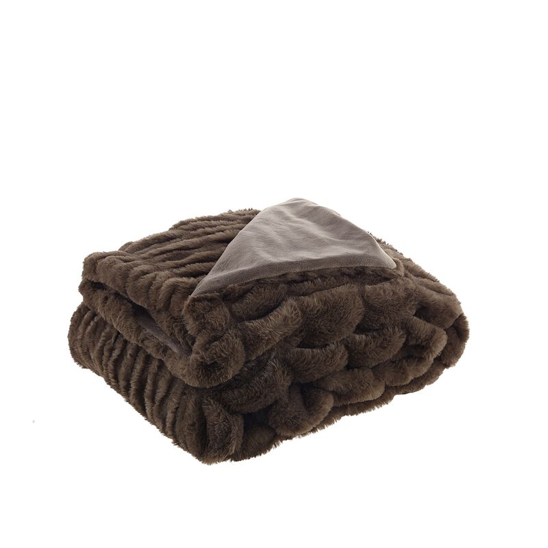 Inspired Home Boaz Knit Throw 50"x60"
