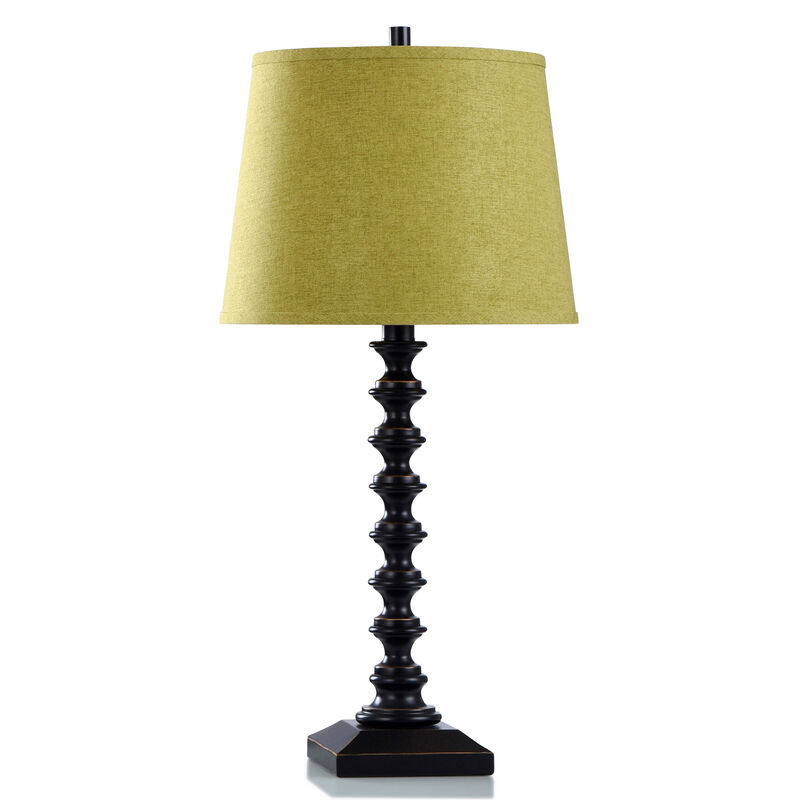 Black Gold Metal Lamp