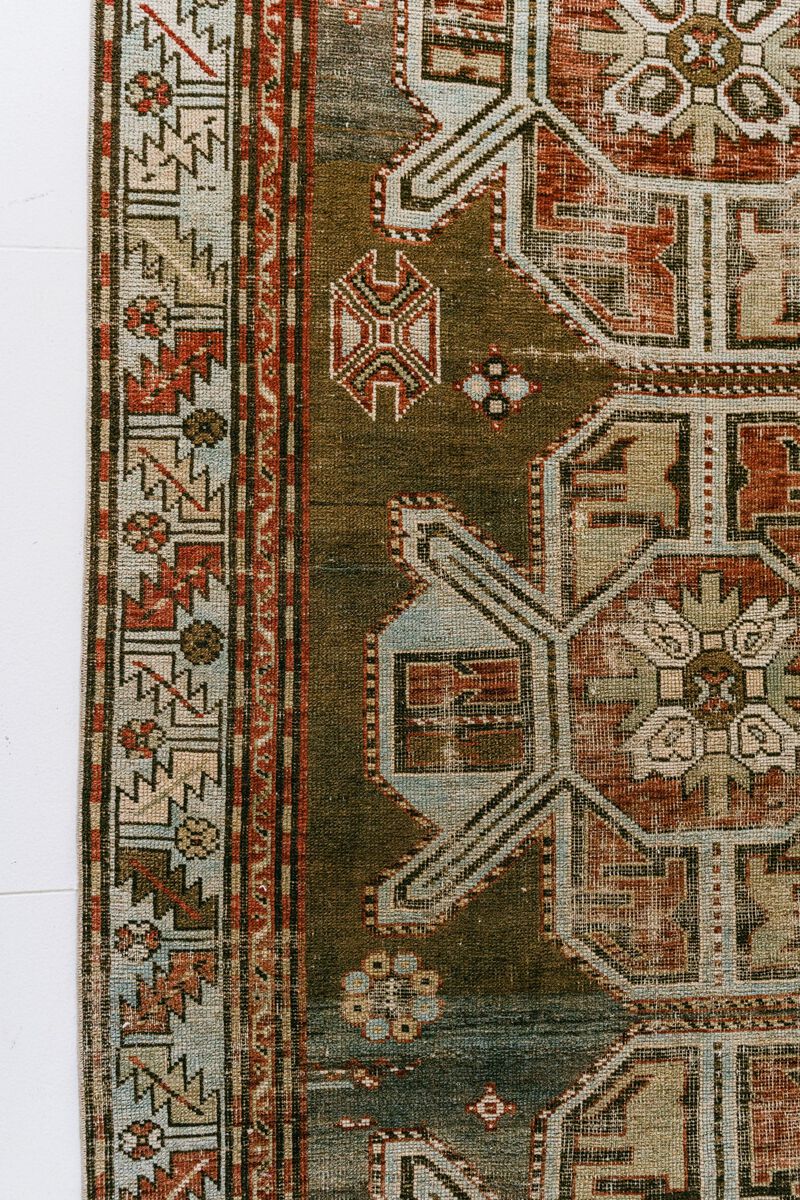 District Loom Vintage Qarabagh scatter rug-Wylie