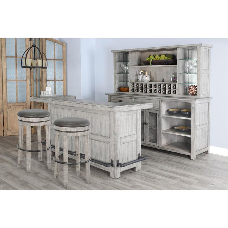 Sunny Designs 80 Traditional Wood Home Bar